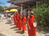 Poson Poya Day Almsgiving Program