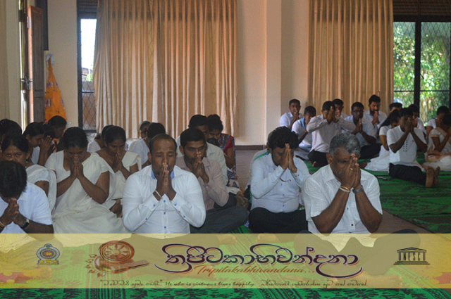 "ත්‍රිපිටකාභිවන්දනා" - ප්‍රාදේශීය මහලේකම් කාර්යාලයේ පැවැත්වූ ධර්ම දේශණා වැඩසටහන  [ 2019.03.22]