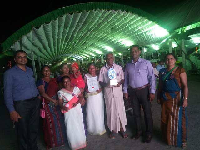 මහවිලච්චිය සාලිය වැඩිහිටි බලමණ්ඩලය වැඩිහිටි බලමණ්ඩල අතර කාර්ය සාධන තරගාවලියේ සමස්ථ ලංකා ප්‍රථම ස්ථානය දිනා ගැනීම