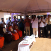 කාර්යාලයීය නව ගොඩනැගිල්ල සඳහා මුල්ගල් තැබීම