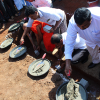 කාර්යාලයීය නව ගොඩනැගිල්ල සඳහා මුල්ගල් තැබීම