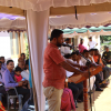 කාර්යාලයීය නව ගොඩනැගිල්ල සඳහා මුල්ගල් තැබීම