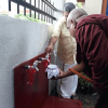 කාර්යාලයීය පරිශ්‍රයේ ඉදිකළ ප්‍රති ආශ්‍රැත ජල පිරිපහදු පද්ධතිය විවෘත කිරීම